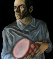 Cory McAbee with Ham