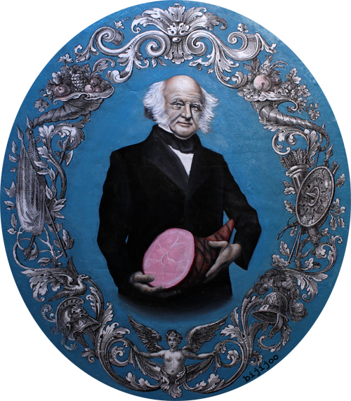 Martin Van Buren with Ham